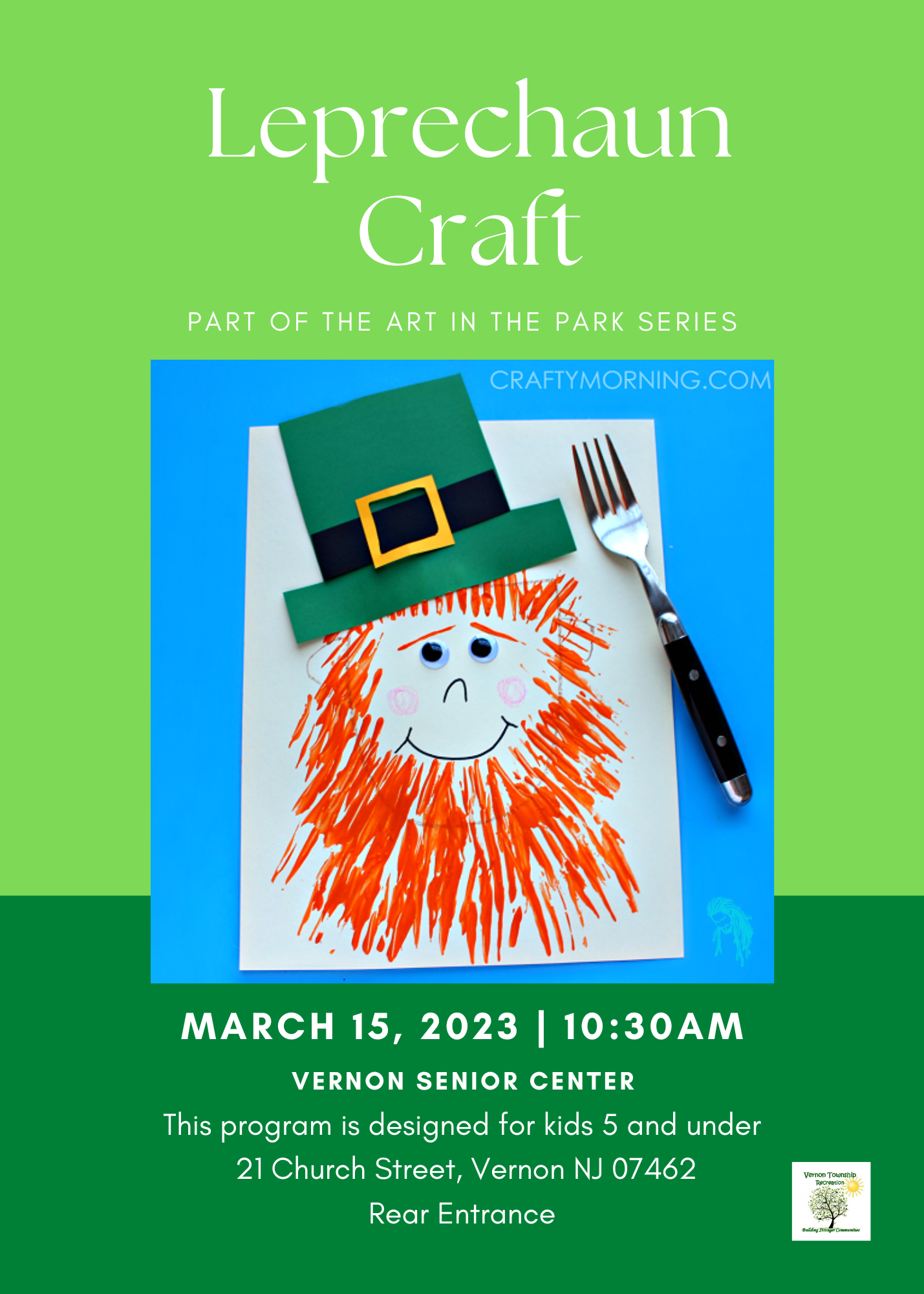 Art 
 in the Park 2023 March