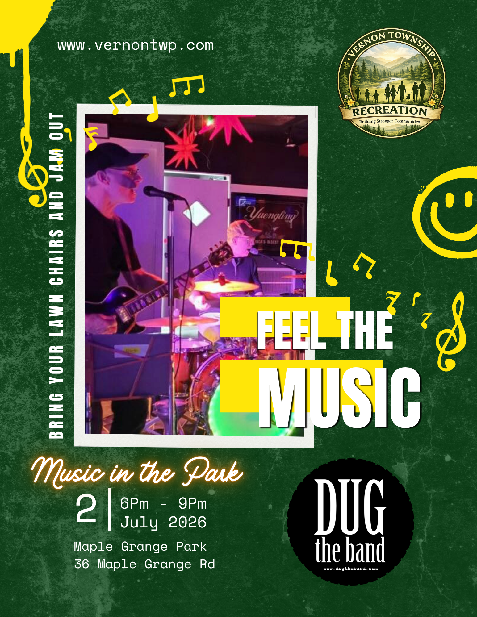 Black Gruge Music Flyer