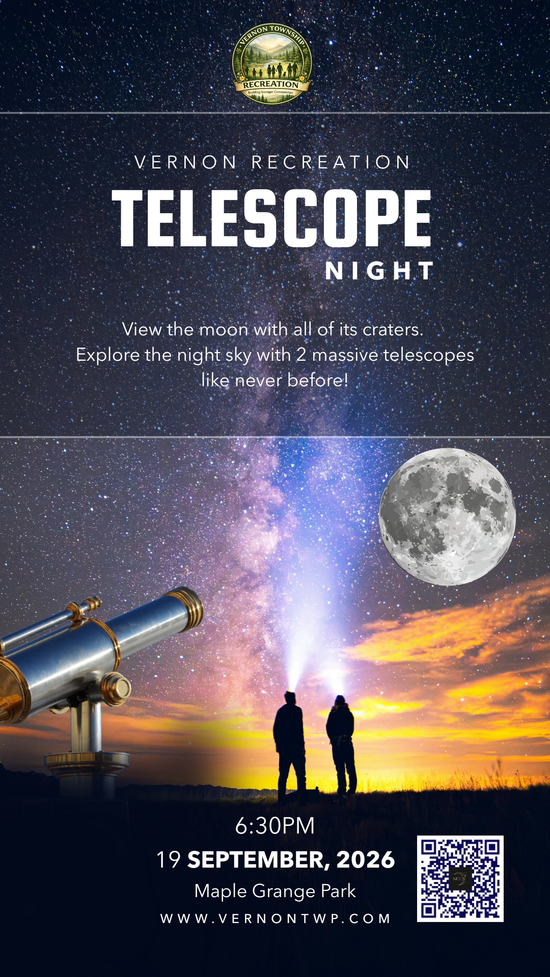 Blue and White Modern International Astronomy Day Your Story
