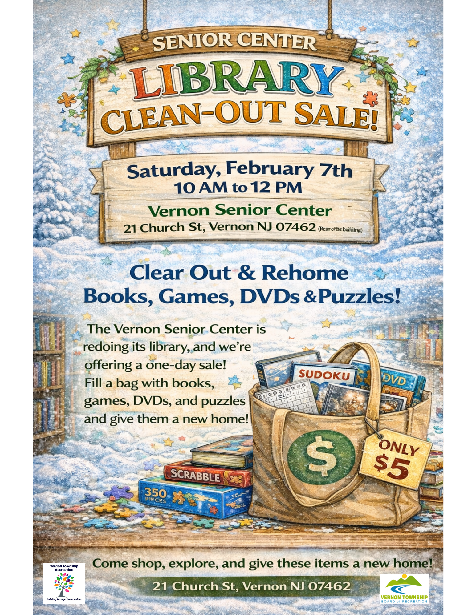 Library Clean Out Sale