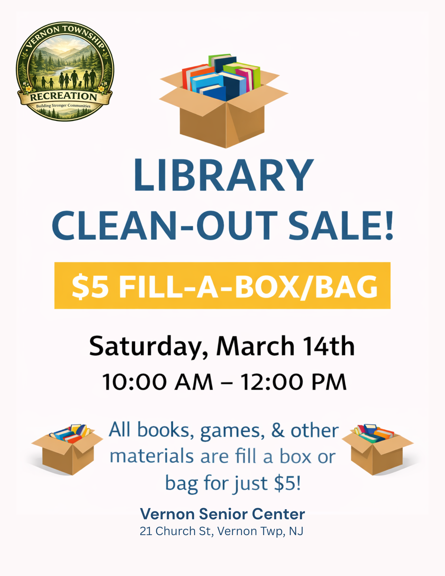 Library Clean Out Sale 2