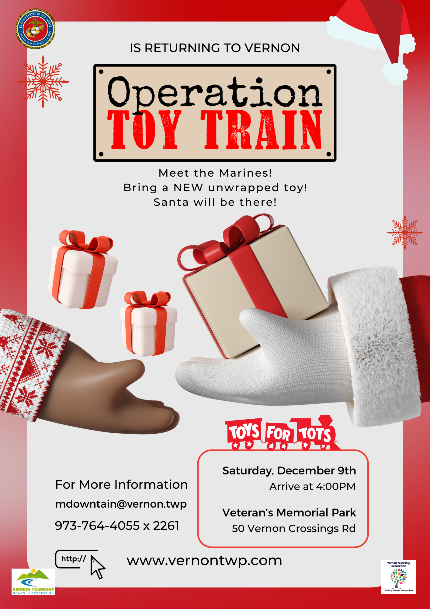 Operation Toy Train Flyer