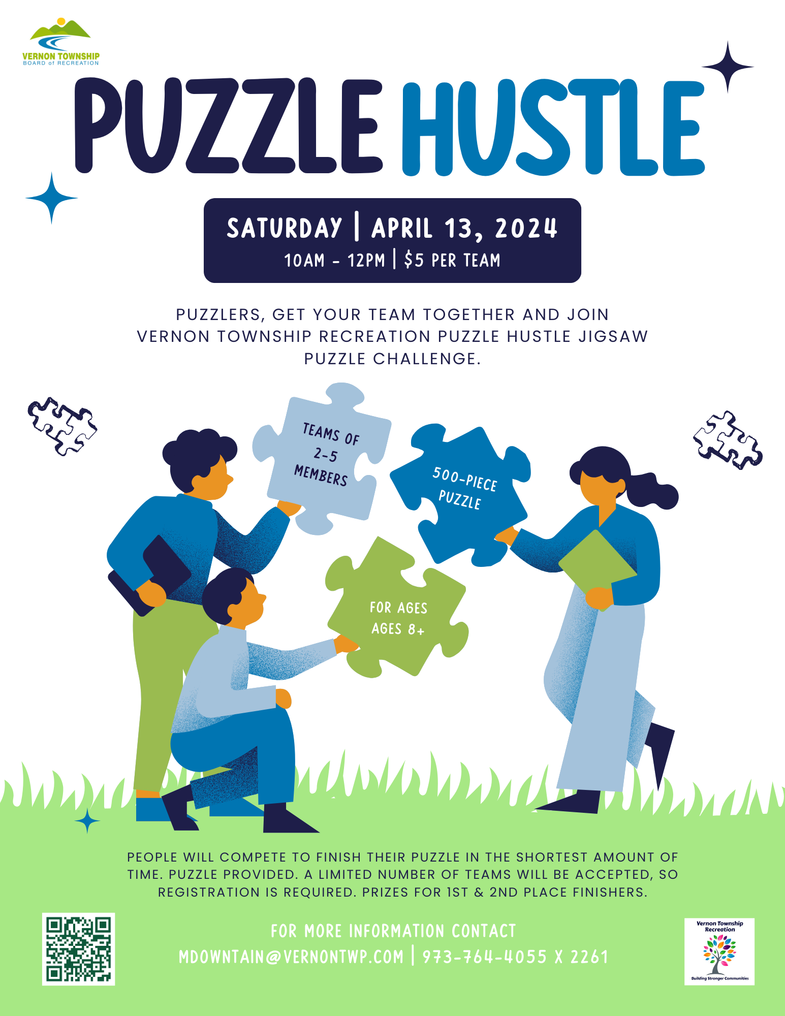Puzzle Hustle Flyer 1