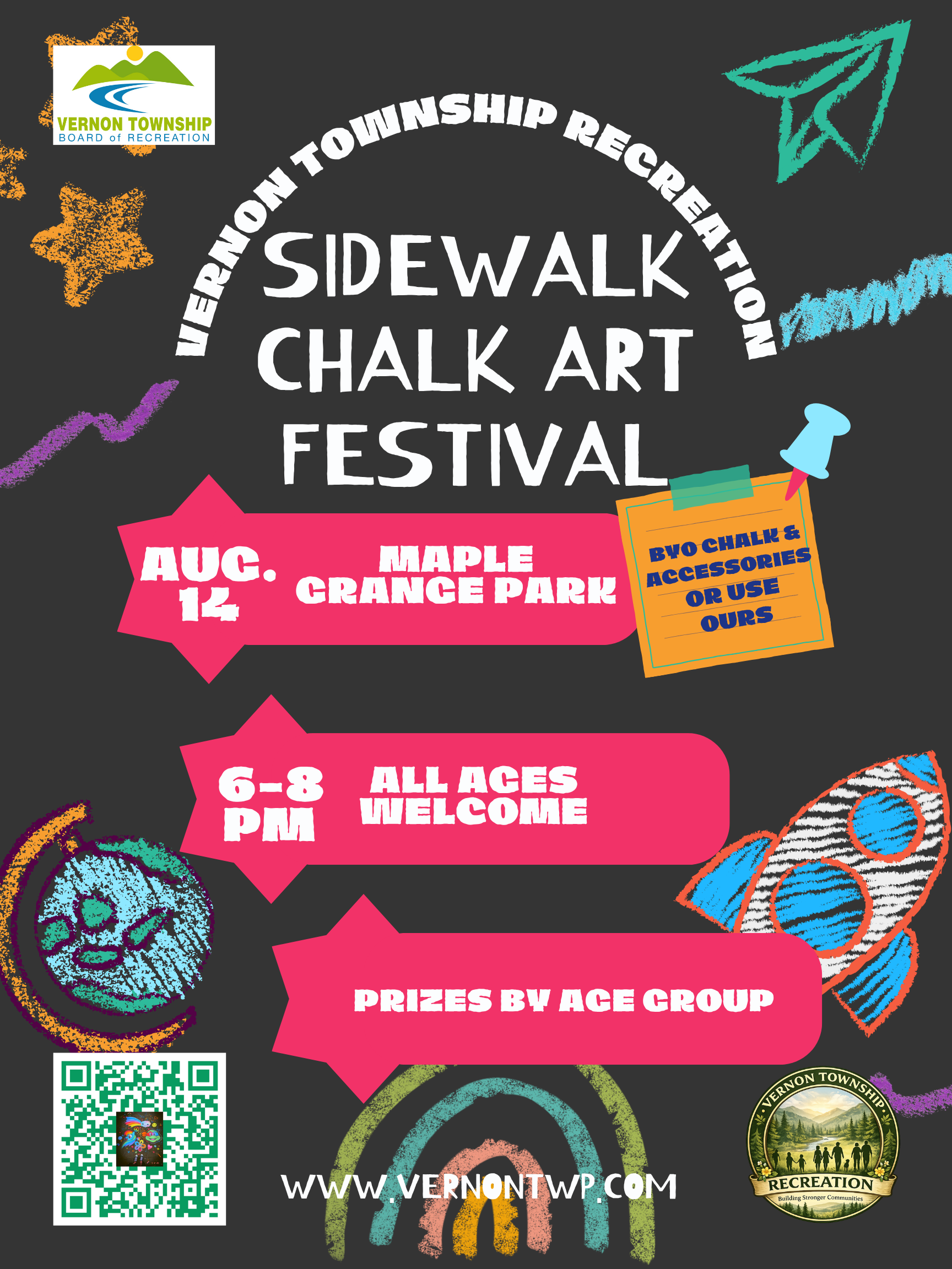 Sidewalk Chalk Art