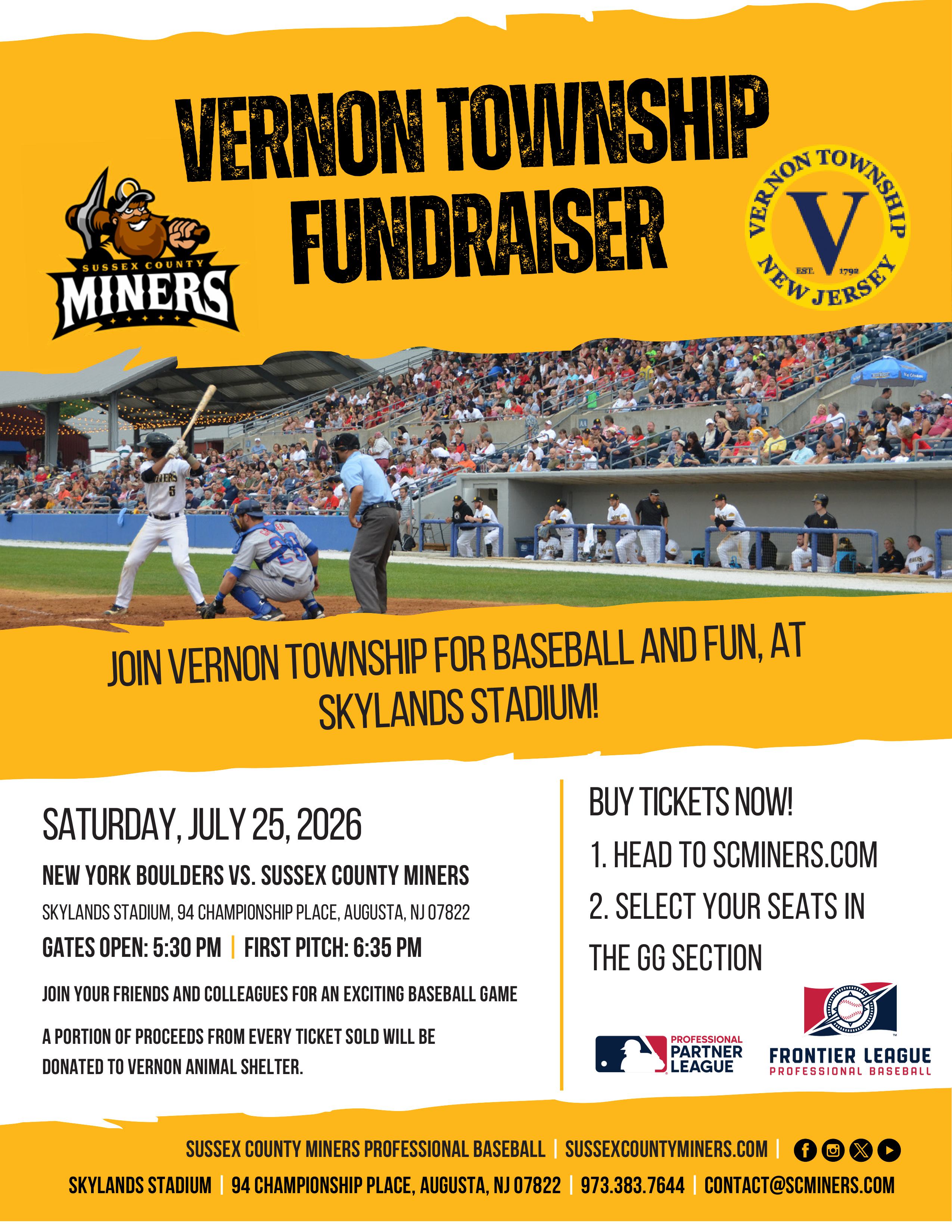 VERNON TWP FUNDRAISER 2