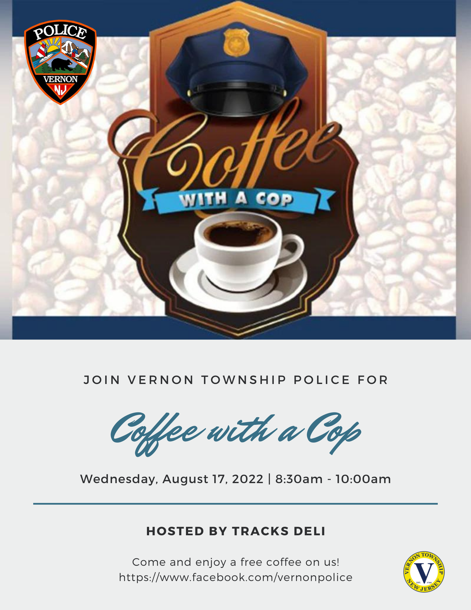 Join Vernon Township Police